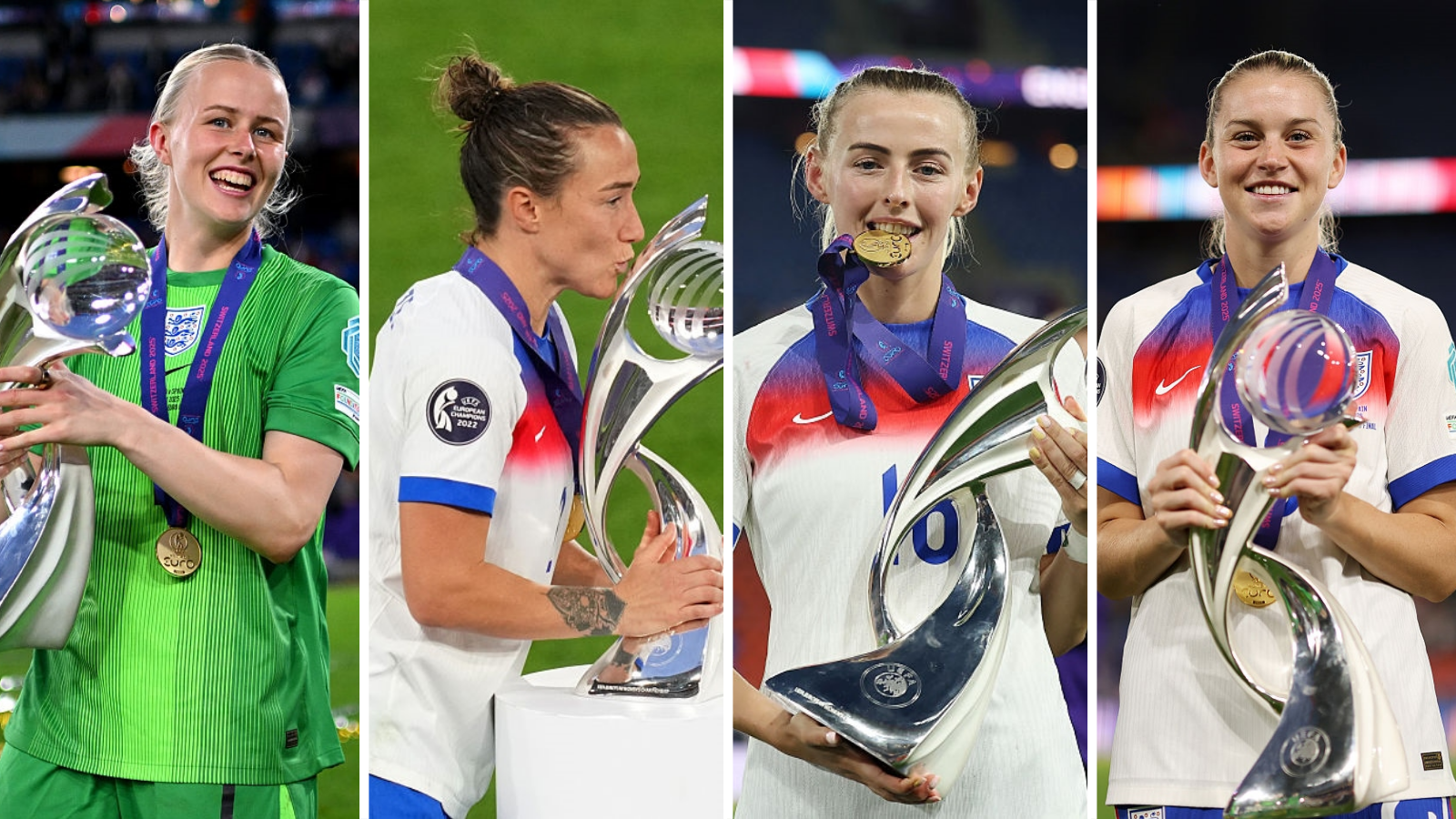 حضور چهار بازیکن تیم انگلستان در تیم منتخب یورو ۲۰۲۵