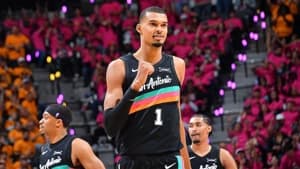 درخشش ویکتور ومبانیاما در پلی‌آف NBA؛ پیروزی اسپرز، ساندرز و سلتیکس