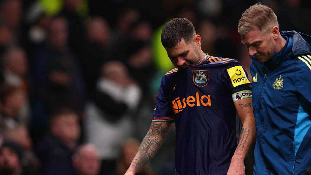 مصدومیت برونو گیمارش: دوری دو ماهه ستاره نیوکاسل از میادین