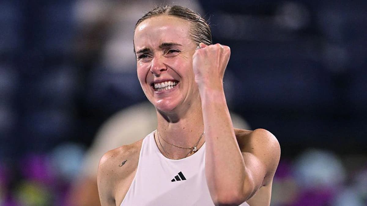 صعود الینا اسویتولینا به فینال تنیس دبی با پیروزی نفس‌گیر مقابل کوکو گاف