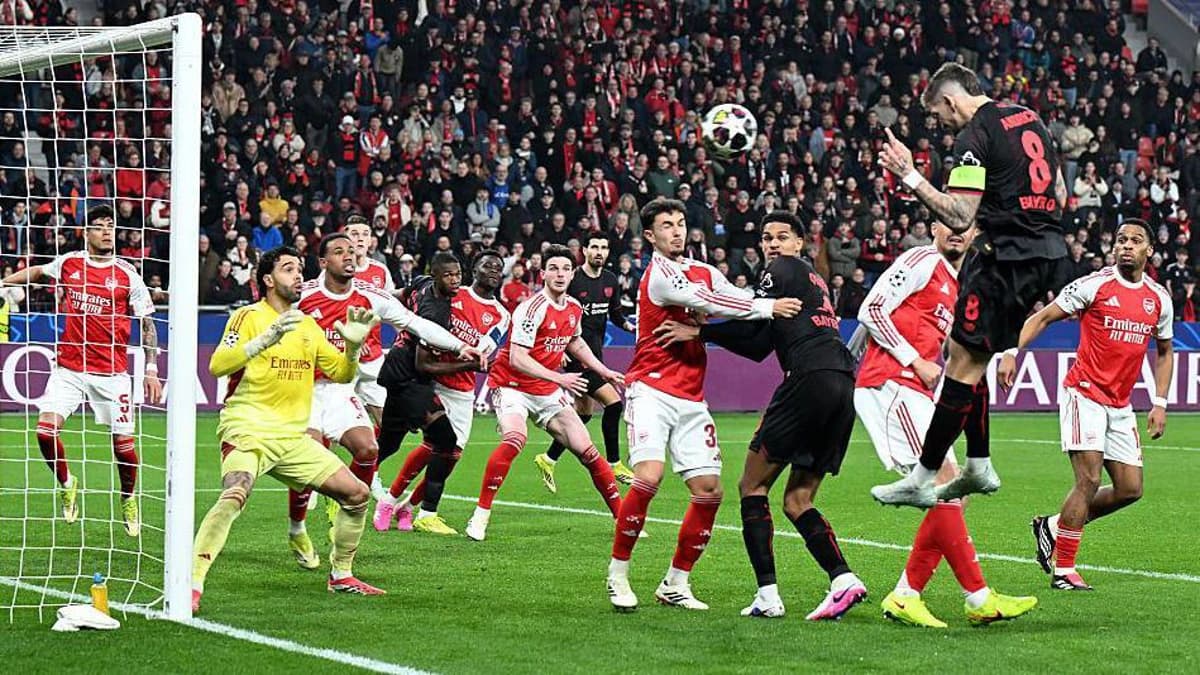 توقف آرسنال مقابل لورکوزن با پنالتی دیرهنگام هاورتس