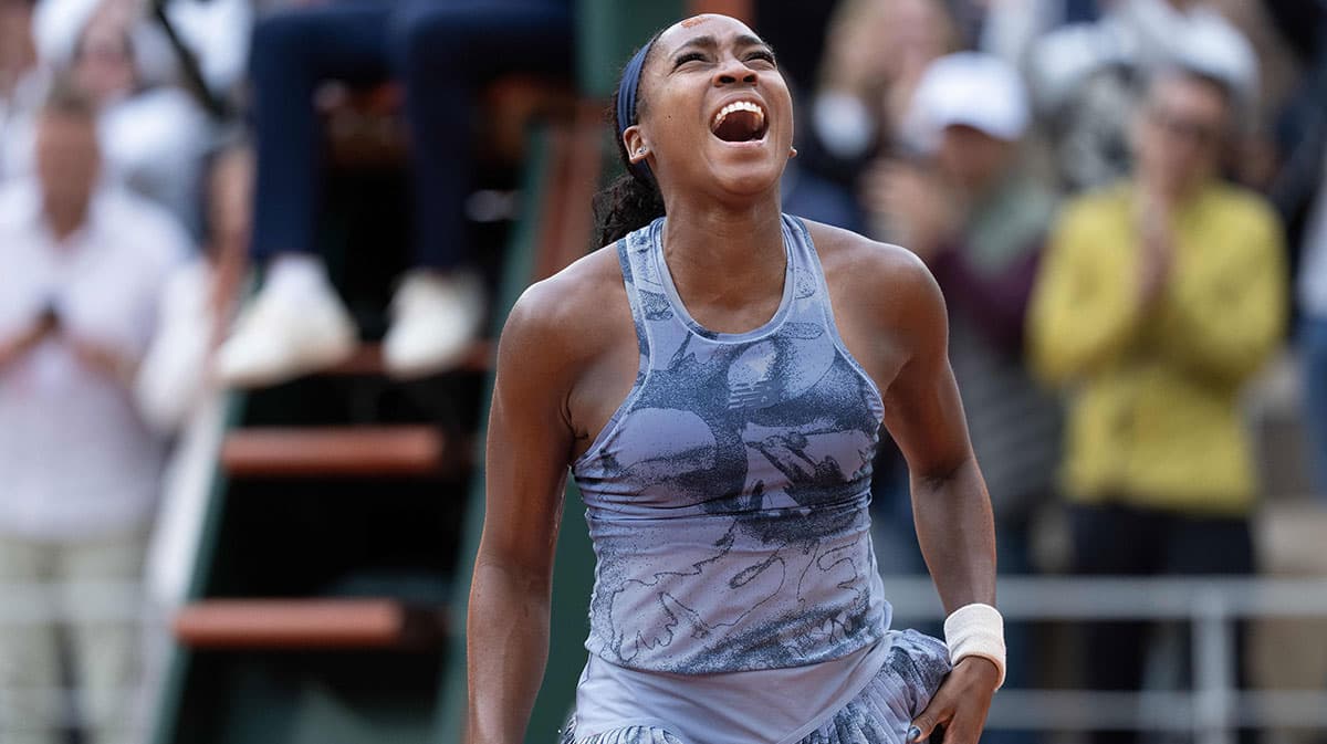 واکنش مایکا پارسونز به قهرمانی کوکو گاف در رولان گاروس