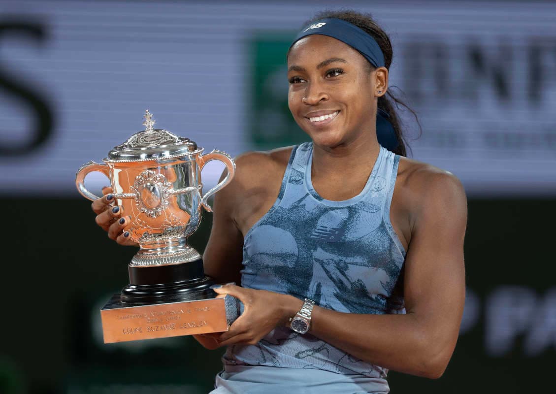 کوکو گاوف قهرمان رولان گاروس شد؛ واکنش جالب PGA Tour