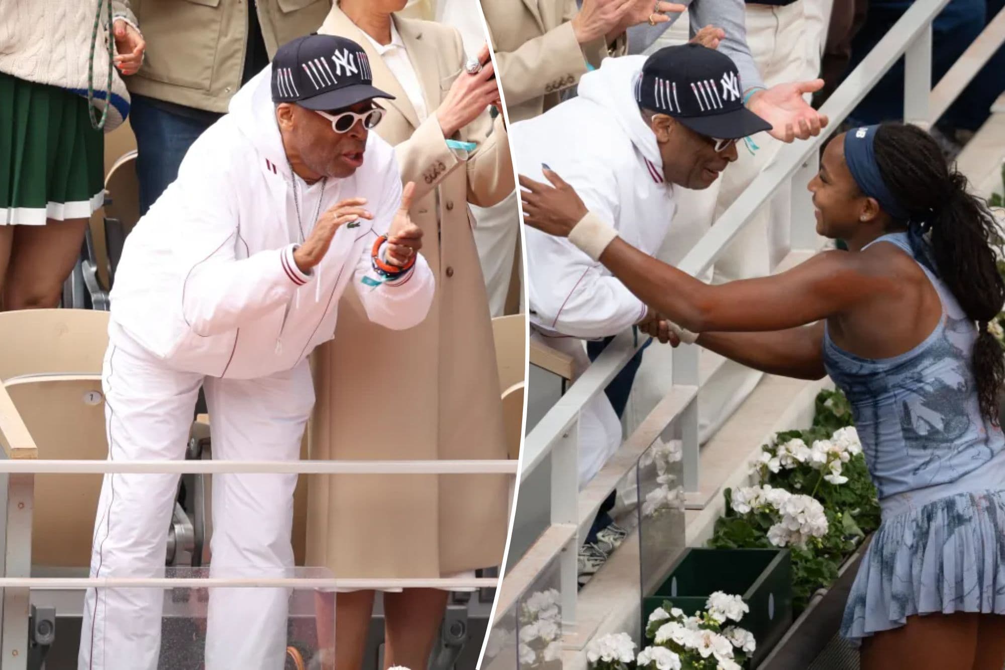 لحظات ویژه قهرمانی کوکو گاف و حضور اسپایک لی در رولان گاروس ۲۰۲۵