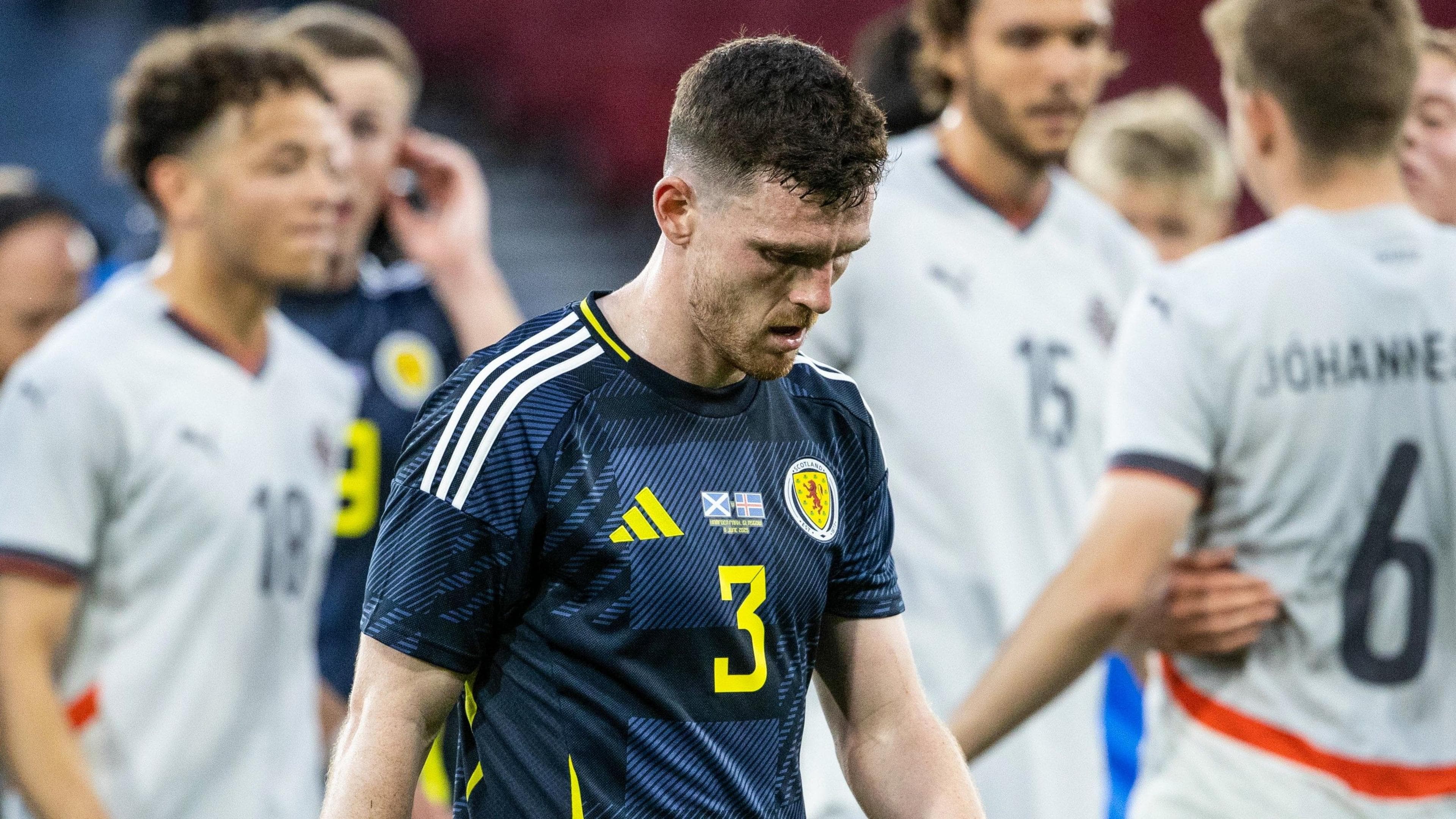 انتقادات از عملکرد تیم ملی فوتبال اسکاتلند پس از شکست مقابل ایسلند