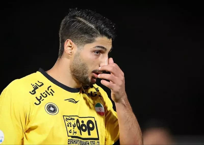 ستاره ملی‌پوش غایب بزرگ تمرین سپاهان