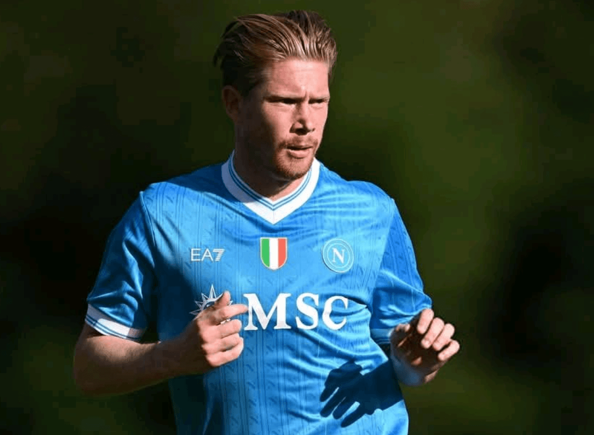 شروع آرام کوین دی بروین در اولین بازی برای ناپولی