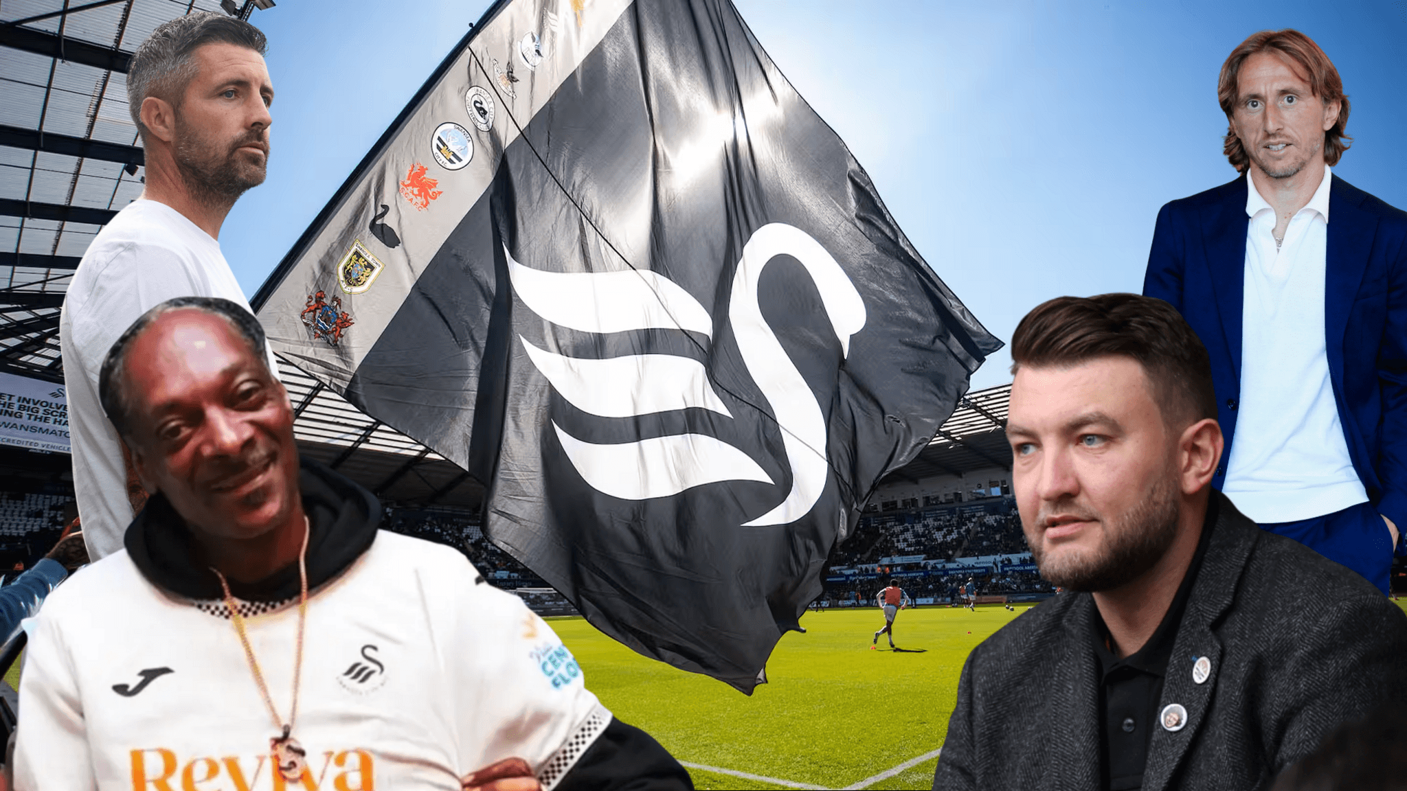 تحول در باشگاه سوانزی با حضور لوکا مودریچ و اسنوپ داگ؛ هر احتمالی روی میز است