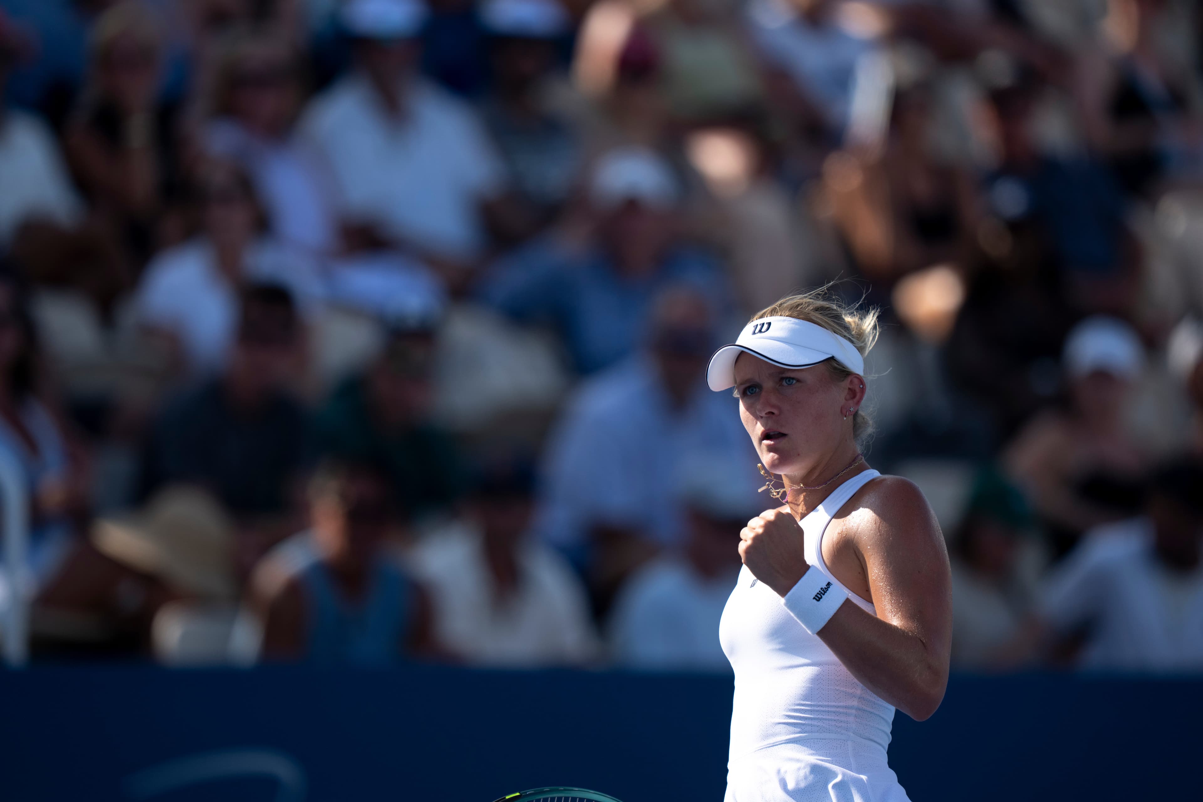 شکست پیتون استیرنز مقابل آنا کالینسکایا در دور ۶۴ اوپن سینسیناتی