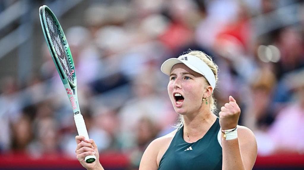 صعود کلارا تاوسون به نیمه‌نهایی اوپن کانادا با دومین پیروزی متوالی مقابل بازیکنان تاپ ۱۰