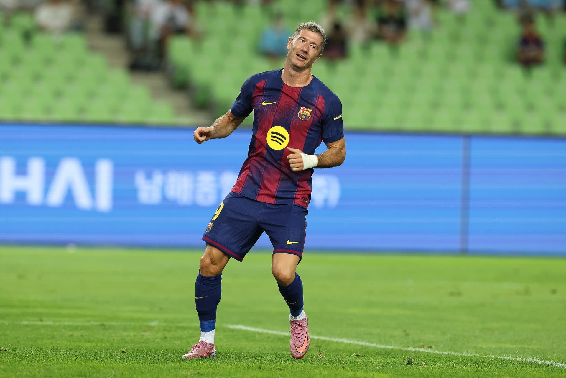 آخرین وضعیت روبرت لواندوفسکی قبل از دیدار بارسلونا مقابل مایورکا