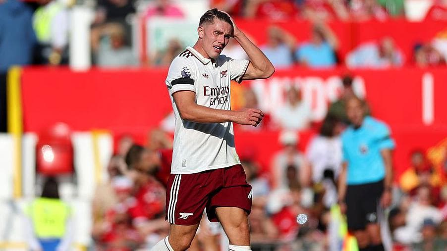 شروع نه‌چندان رؤیایی برای ویکتور گئوکرس مقابل منچستریونایتد در ترکیب آرسنال