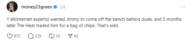 گفت‌وگوی جالب جیمی باتلر و دریموند گرین درباره ترِید هایوود های‌اسمیت