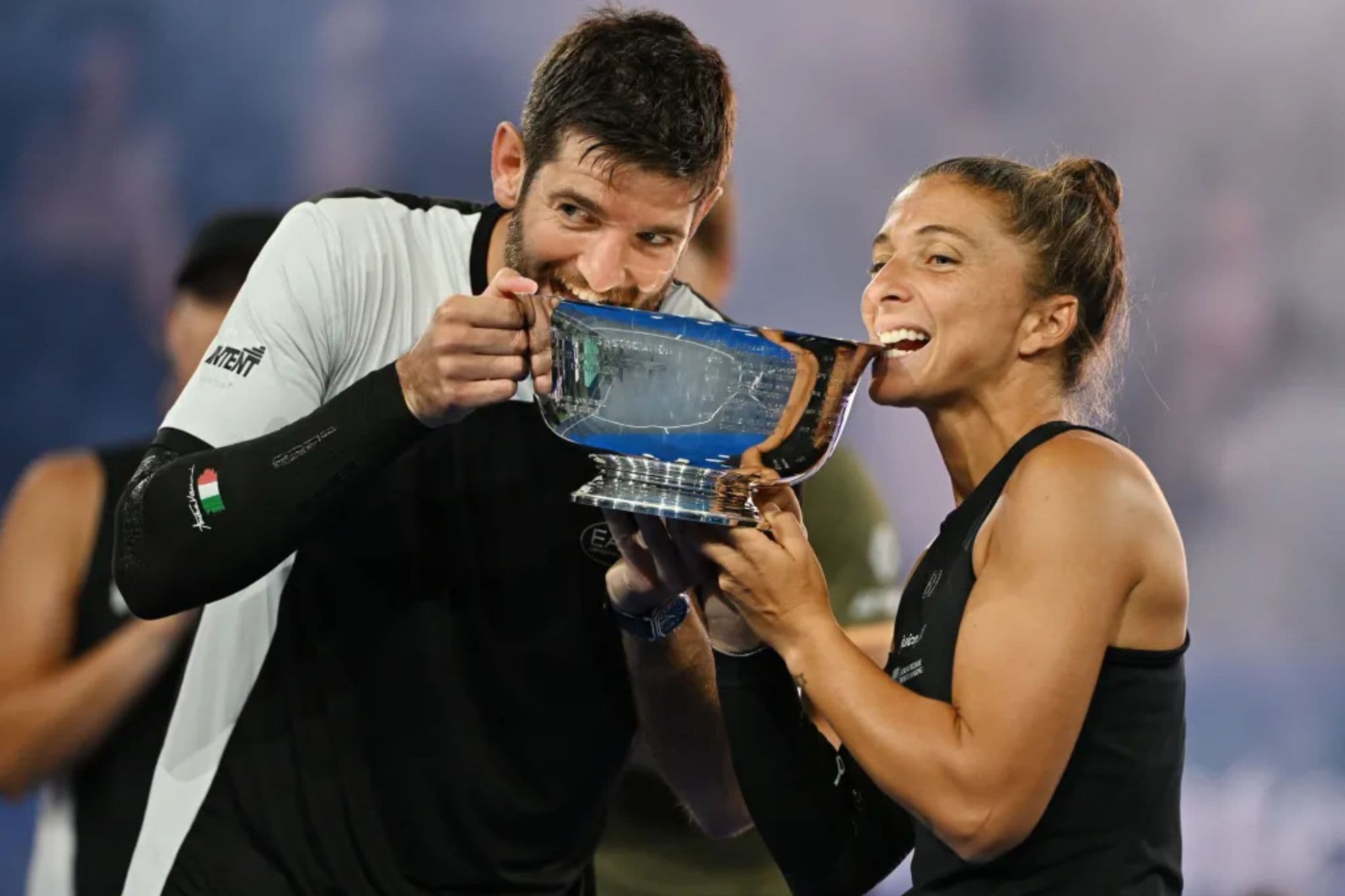 دفاع موفق ایتالیایی‌ها در تنیس دوبل مختلط آزاد آمریکا ۲۰۲۵