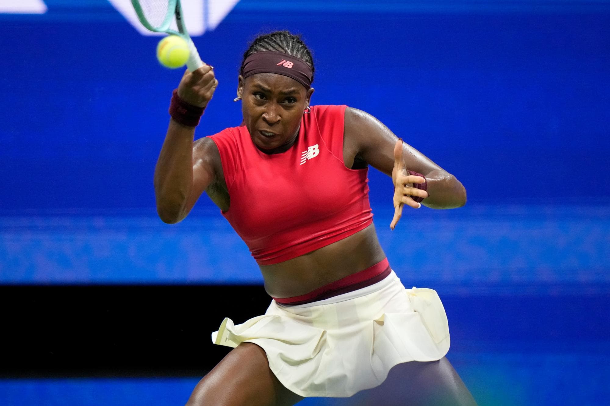 پیروزی سخت کوکو گاف در دور اول تنیس US Open مقابل آیلجا توملجانویچ