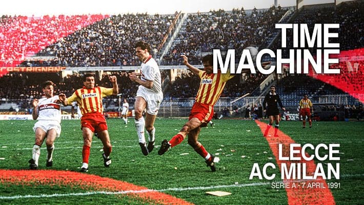 فلش‌بک تاریخی: پیروزی ۳-۰ آث میلان مقابل لچه در سری آ ۹۱-۱۹۹۰