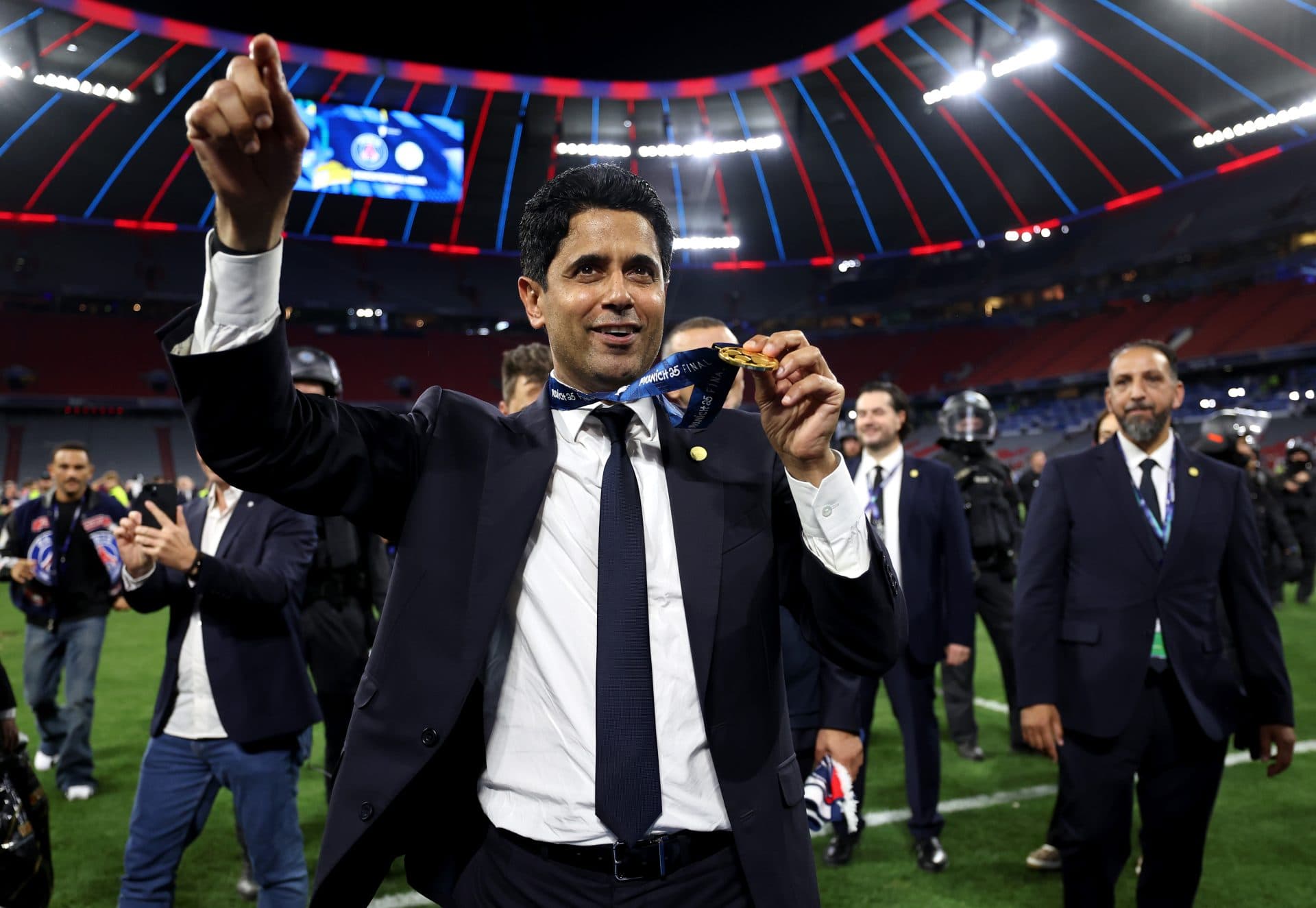 هیجان رئیس باشگاه پاری‌سن‌ژرمن از رویارویی با بارسلونا در لیگ قهرمانان اروپا