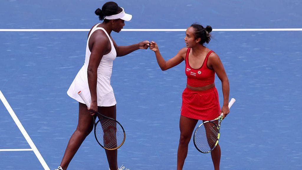 برد بزرگ ونوس ویلیامز و فرناندز در دور اول دوبل زنان اوپن آمریکا ۲۰۲۵