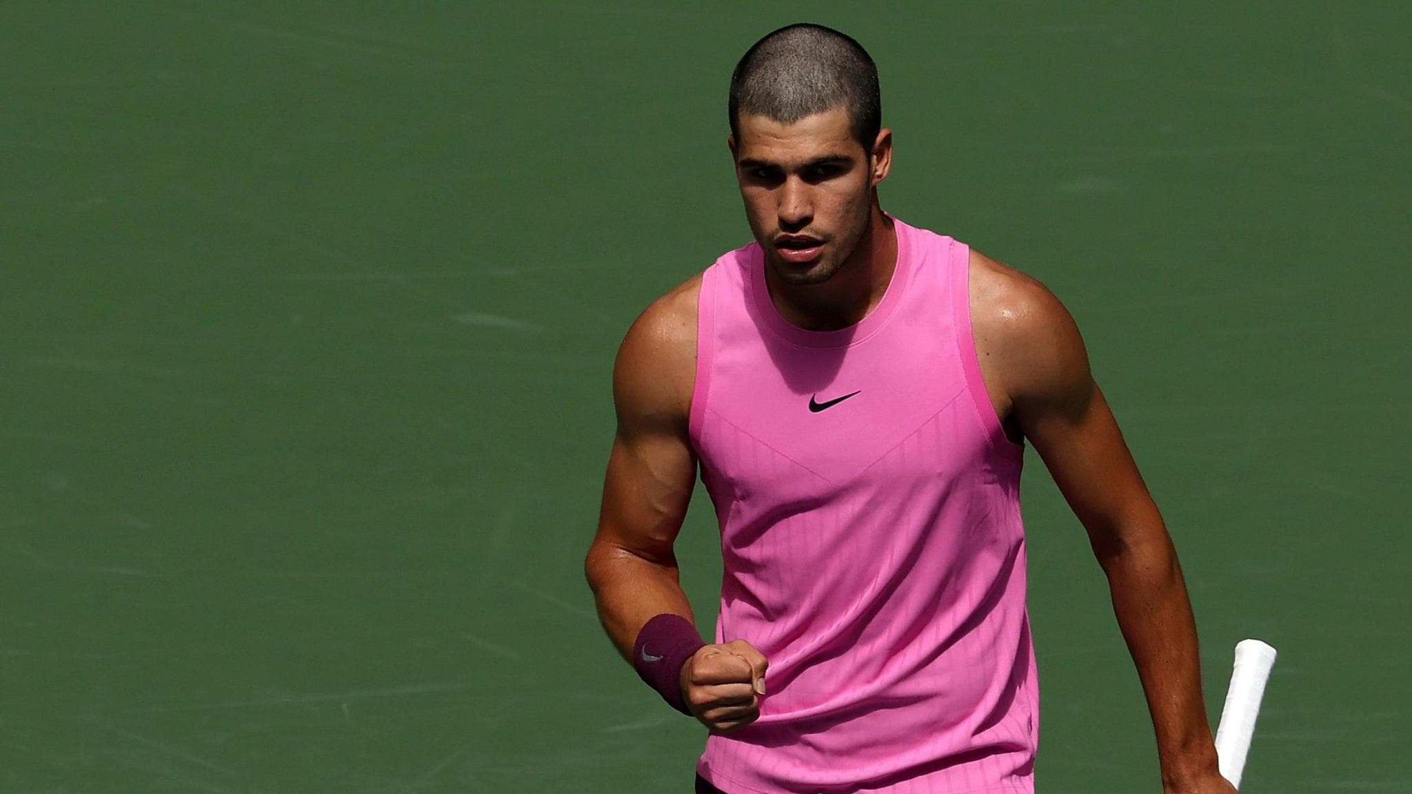 درخشش آلکاراز در US Open 2025؛ صعود راحت به دور چهارم