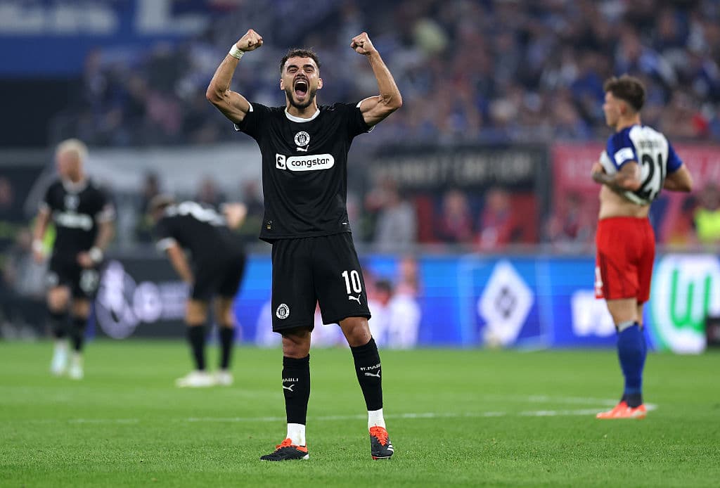 برد حساس سن‌پائولی مقابل هامبورگ در دربی بوندس‌لیگا