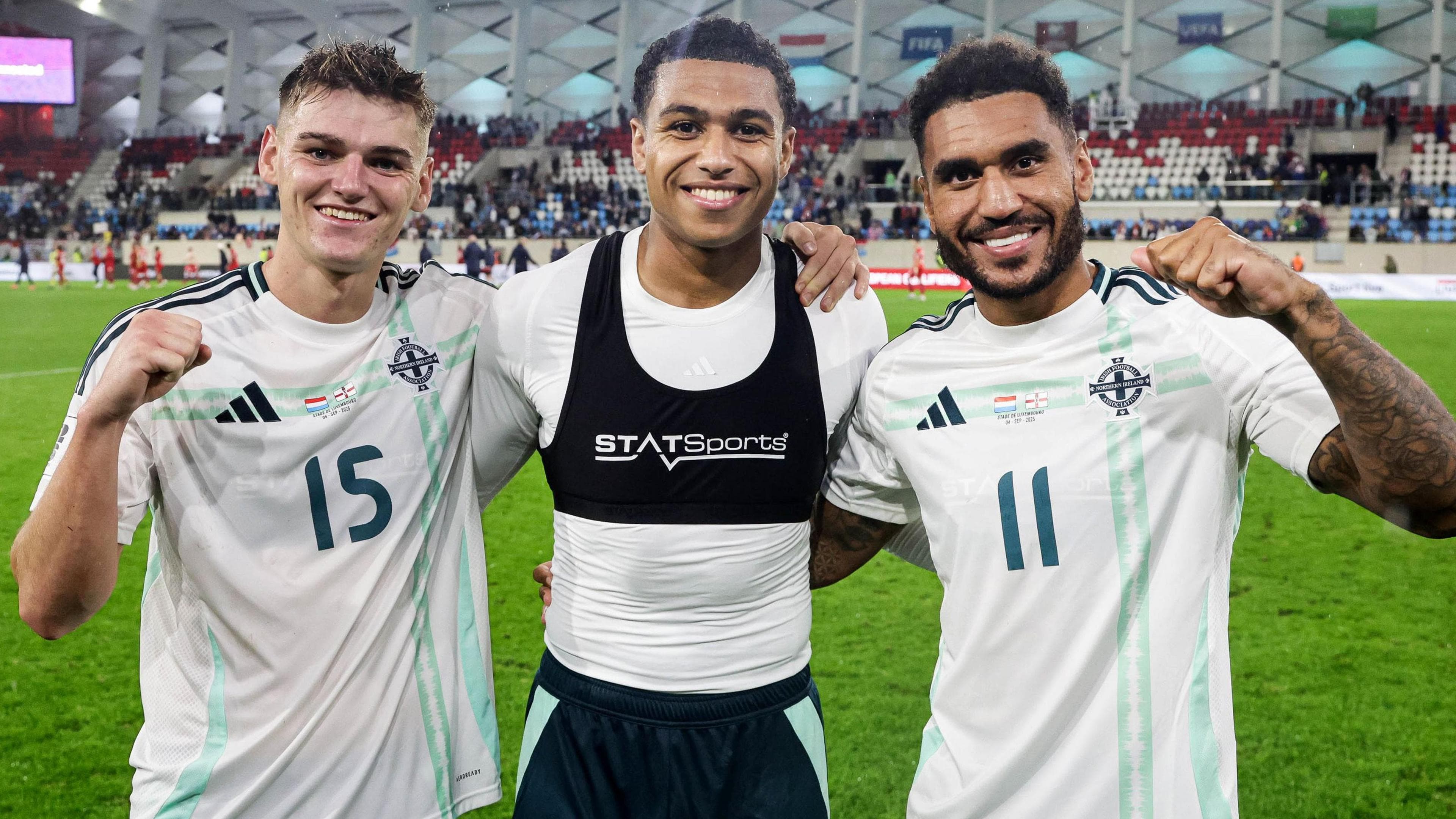 واکنش مناسب بازیکنان ایرلند شمالی به صحبت‌های سرمربی در بین دو نیمه