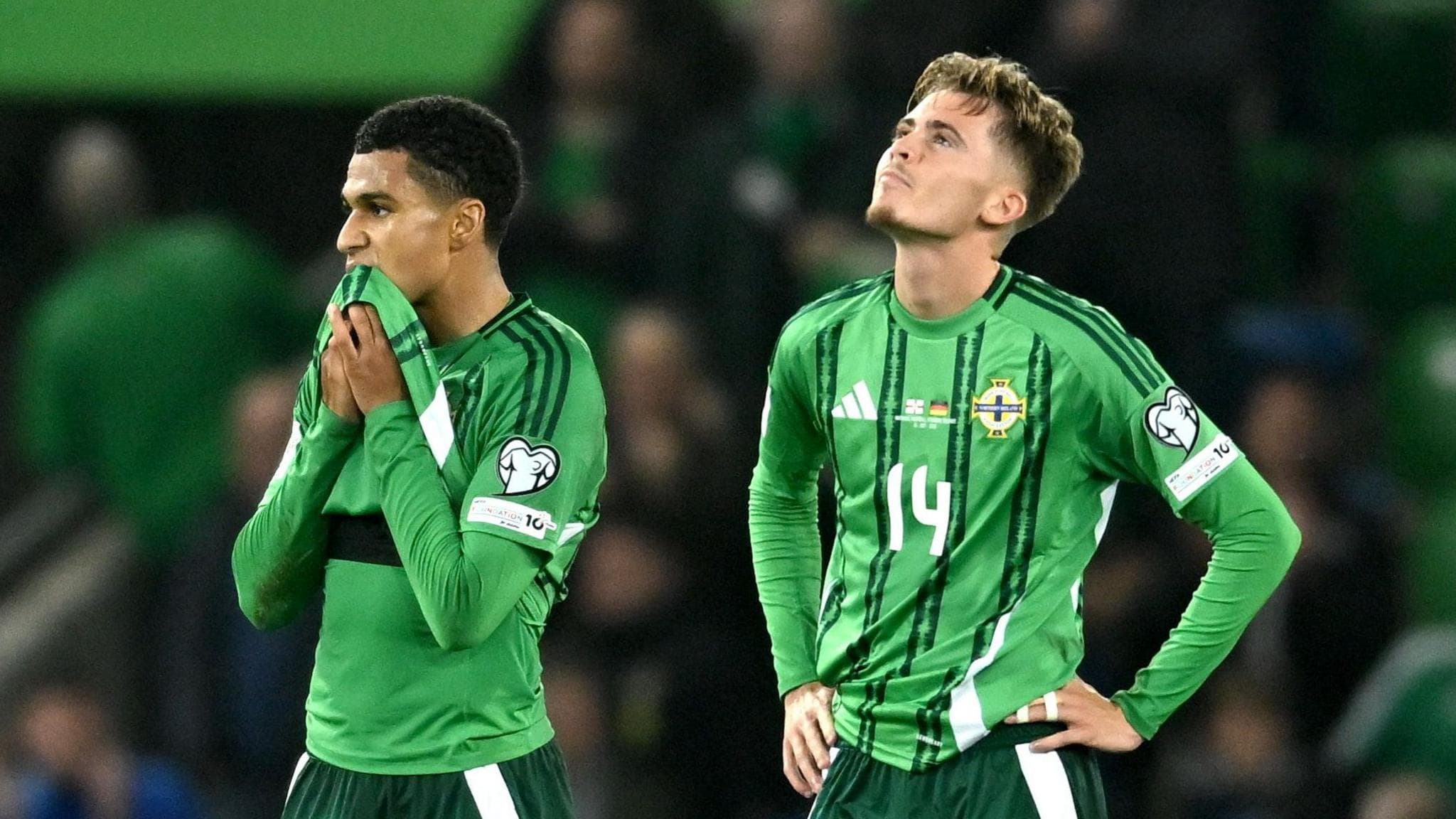 ناکامی تلخ ایرلند شمالی مقابل آلمان؛ سرسخت اما هنوز حذف نشده