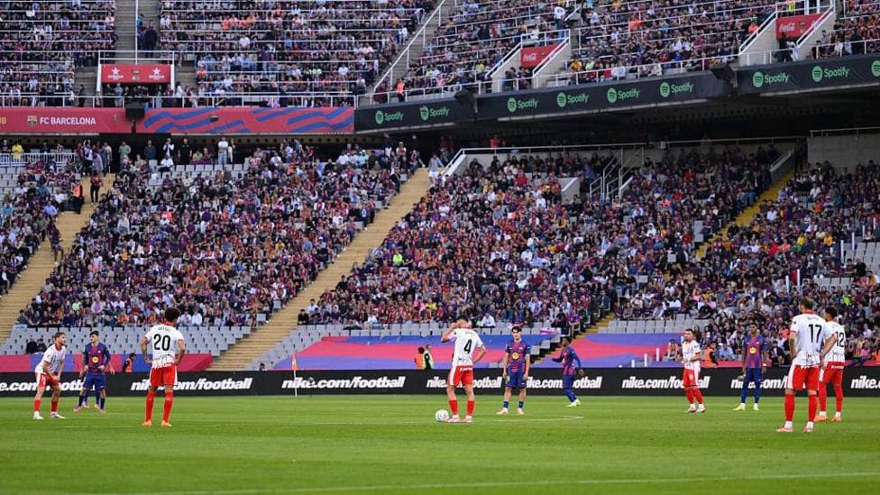 اعتراض بازیکنان لالیگا به برگزاری بازی در میامی؛ باز هم ایستادن های نمادین