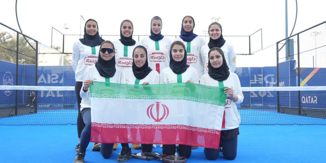 صعود تیم‌های ملی پدل مردان و زنان ایران به نیمه‌نهایی قهرمانی آسیا