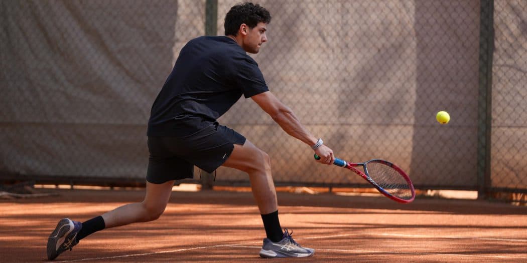 مرحله یک چهارم نهایی رقابت‌های ۱۰۰۰ امتیازی تنیس مردان در اصفهان