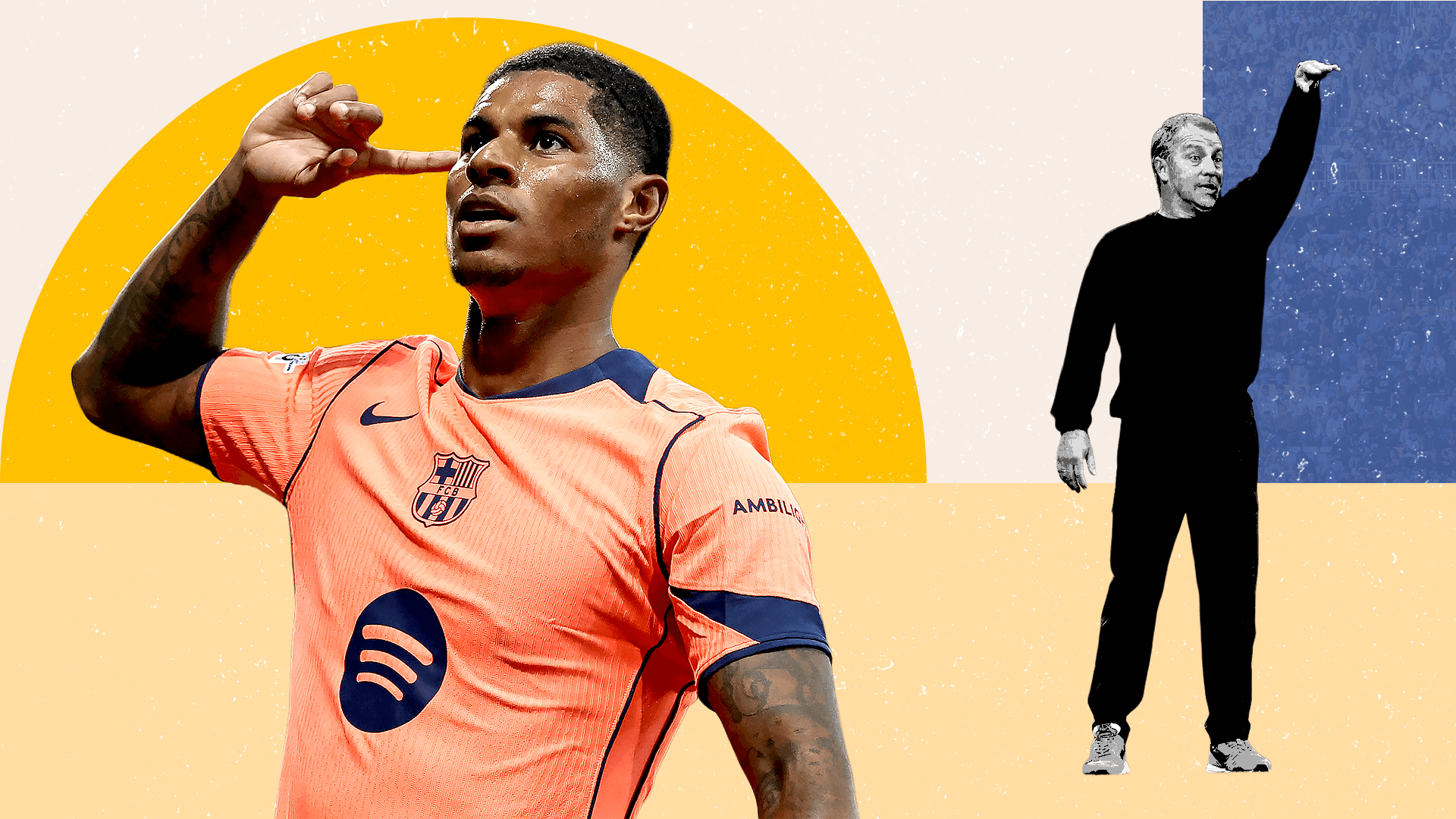 چگونه هانسی فلیک باعث احیای مارکوس رشفورد در بارسلونا شد؟