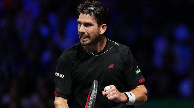 پیروزی تاریخی کامرون نوری مقابل آلکاراز در مسترز پاریس