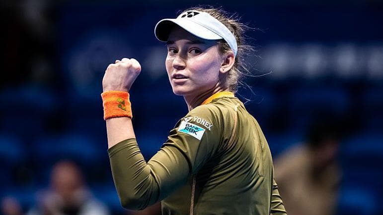 النا ریباکینا آخرین سهمیه فینال WTA را کسب کرد