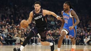 پیروزی دقایق پایانی فینیکس سانز مقابل اوکلاهما سیتی تاندر در NBA
