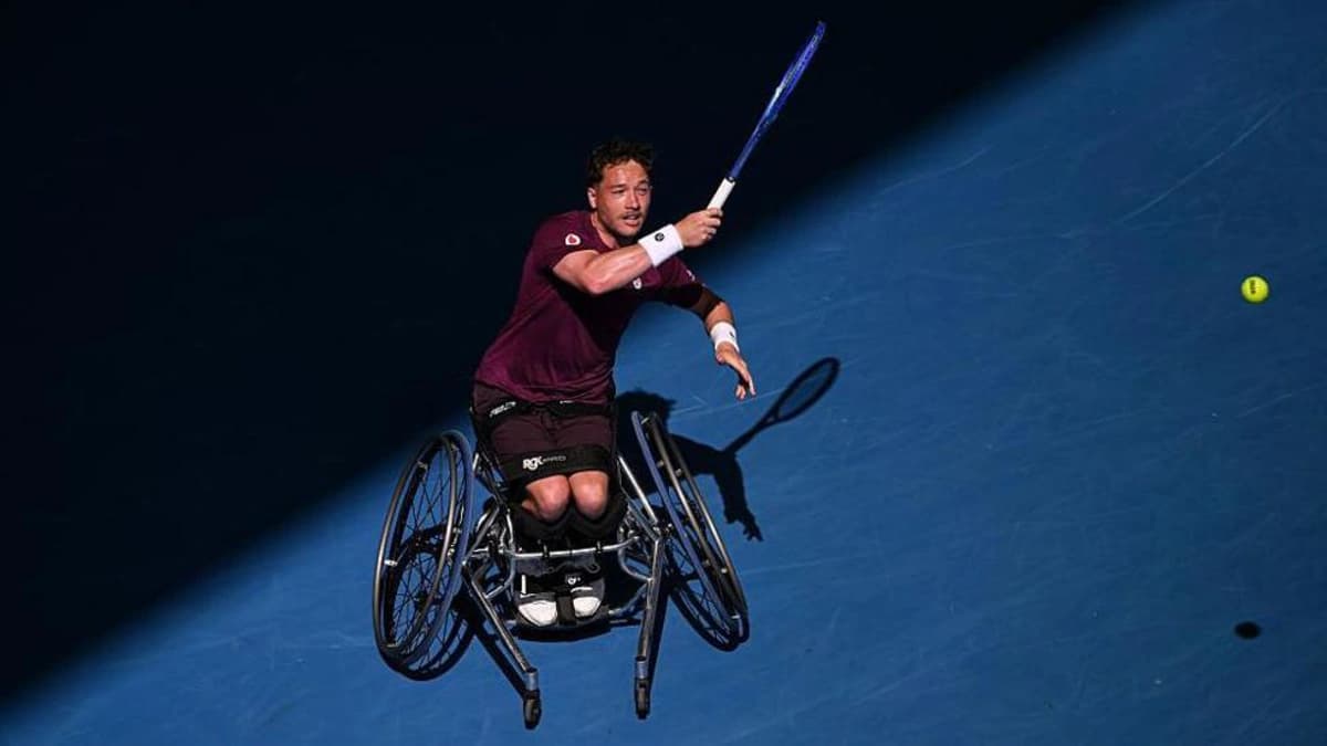 صعود آلفی هویت به نیمهنهایی تنیس ویلچر انفرادی و حذف در دو نفره