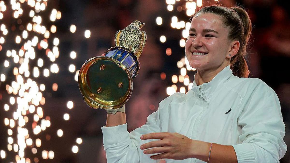 قهرمانی کارولینا موچووا در قطر اپن با شکست ویکتوریا مبوکو