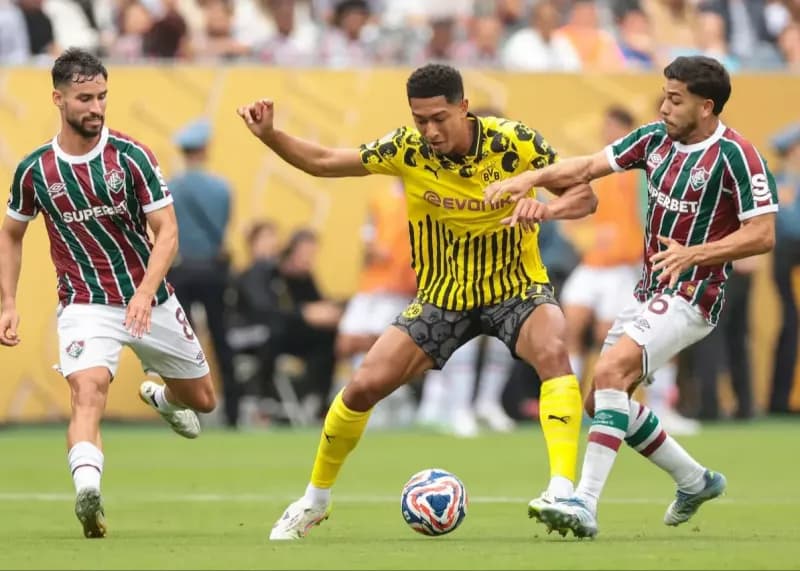 تمجید هواداران از جوب بلینگام پس از اولین بازی با پیراهن دورتموند