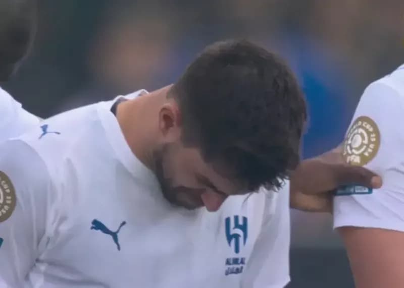 نوس در غم فقدان ژوتا؛ ناراحتی شدید ستاره الهلال