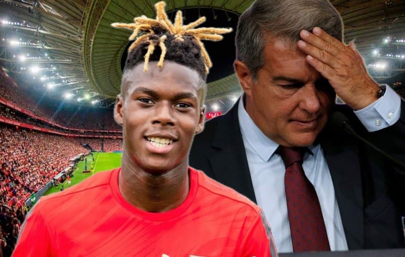 بارسلونا و شکست دوباره در انتقال نیکو ویلیامز؛ شوک بزرگ برای لاپورتا