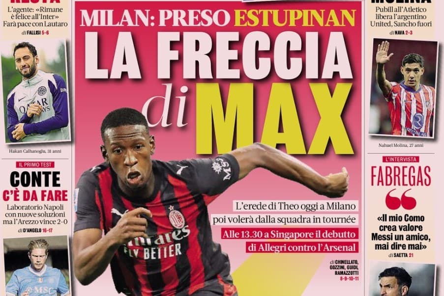 خلاصه روزنامههای ورزشی ایتالیا: پیکان انتقادها به آلگری و چالشهای کونته